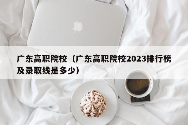 广东高职院校（广东高职院校2023排行榜及录取线是多少）