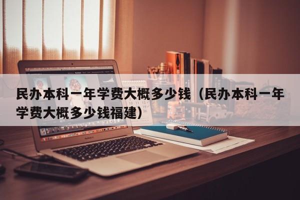 民办本科一年学费大概多少钱（民办本科一年学费大概多少钱福建）