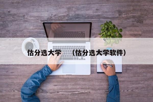 估分选大学　（估分选大学软件）
