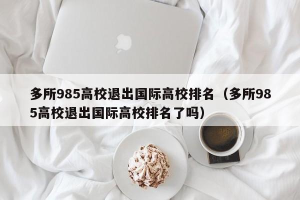 多所985高校退出国际高校排名（多所985高校退出国际高校排名了吗）