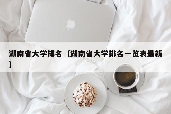 湖南省大学排名（湖南省大学排名一览表最新）