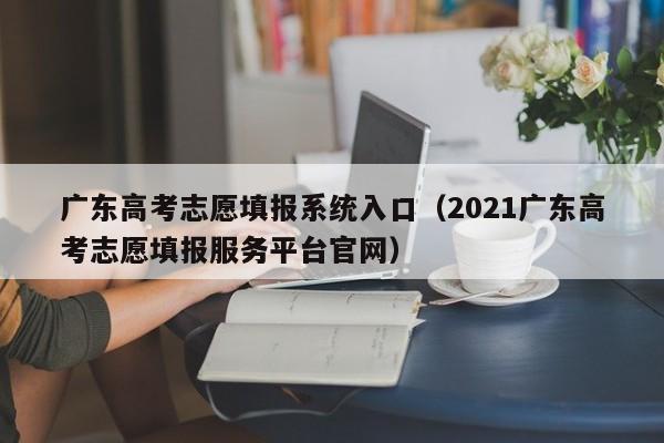 广东高考志愿填报系统入口（2021广东高考志愿填报服务平台官网）