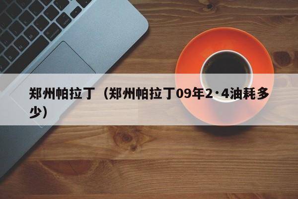 郑州帕拉丁（郑州帕拉丁09年2·4油耗多少）